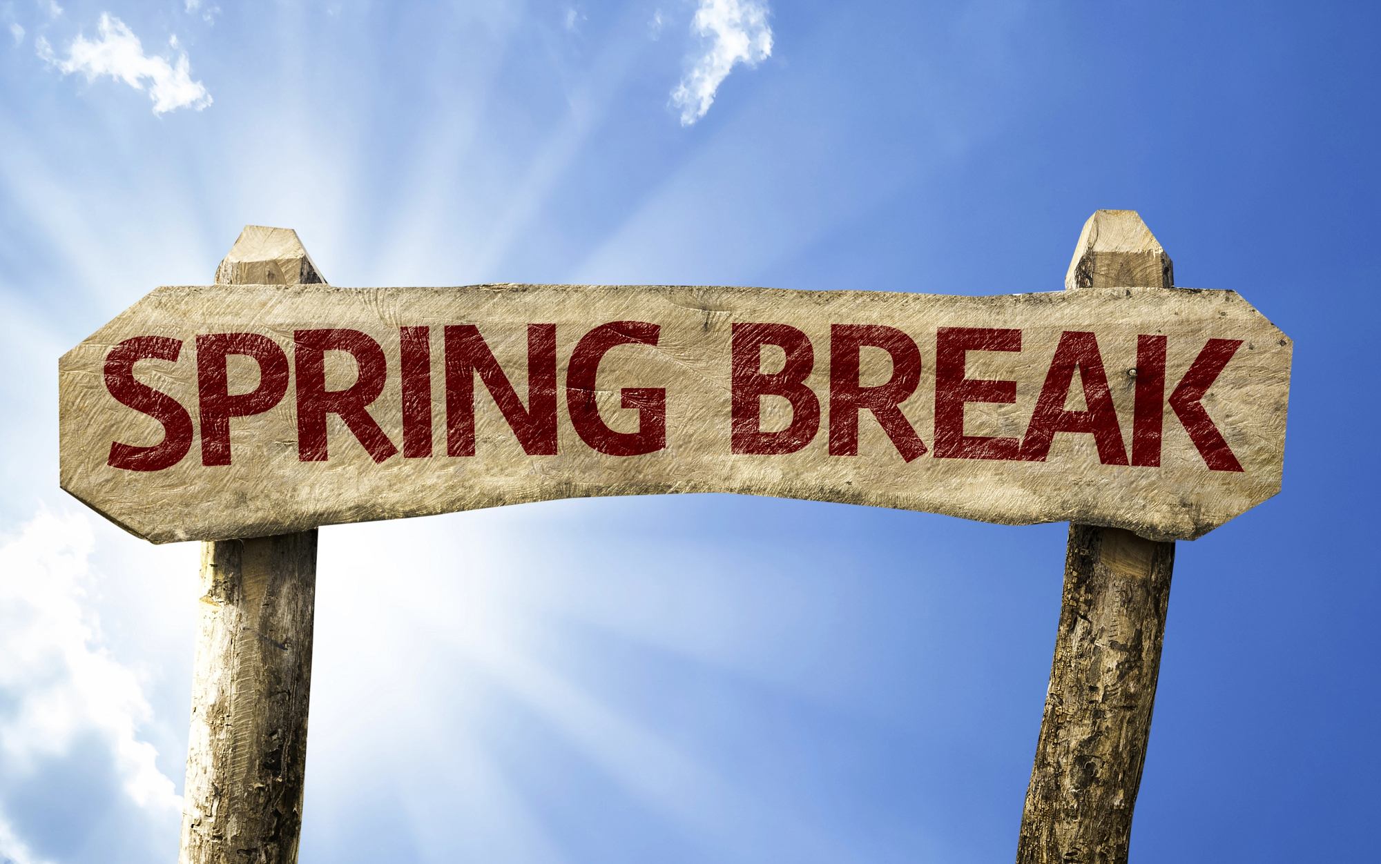 spring break bed bug free vacation away from Sacramento CA